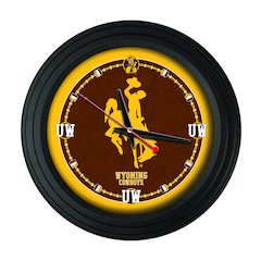University of Wyoming 15" Wall Clock