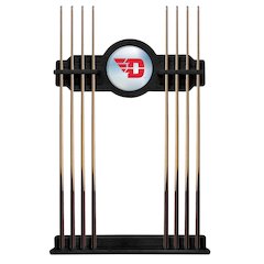 University of Dayton Cue Rack in Black Finish