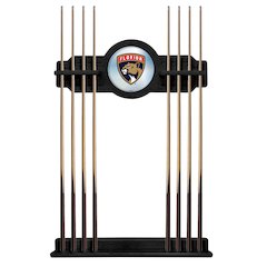 Florida Panthers Cue Rack in Black Finish