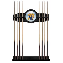Kentucky "Wildcat" Cue Rack in Black Finish