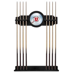Utah Cue Rack in Black Finish