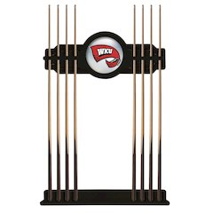 Western Kentucky Cue Rack in Black Finish