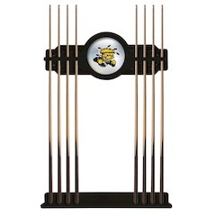 Wichita State Cue Rack in Black Finish
