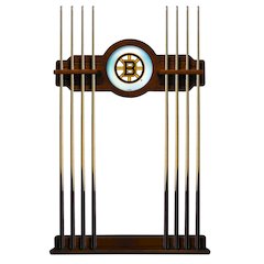Boston Bruins Cue Rack in Chardonnay Finish