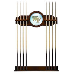 Wake Forest Cue Rack in Chardonnay Finish