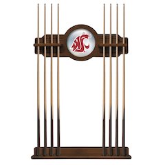 Washington State Cue Rack in Chardonnay Finish