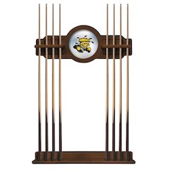 Wichita State Cue Rack in Chardonnay Finish