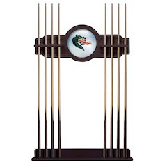 UAB Cue Rack in English Tudor Finish
