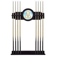 Appalachian State Cue Rack in English Tudor Finish