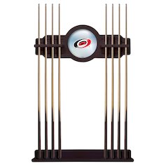 Carolina Hurricanes Cue Rack in English Tudor Finish