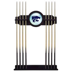 Kansas State Cue Rack in English Tudor Finish