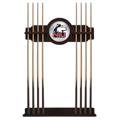 Northern Illinois Cue Rack in English Tudor Finish