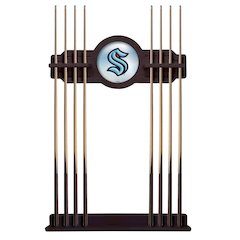 Seattle Kraken Cue Rack in English Tudor Finish CueETudSeaKrk