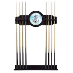 US Naval Academy (NAVY) Cue Rack in English Tudor Finish