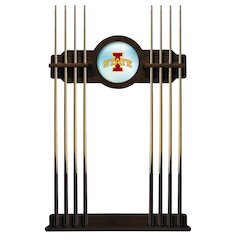 Iowa State Cue Rack in Navajo Finish