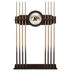 Kent State Cue Rack in Navajo Finish