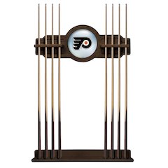 Philadelphia Flyers Cue Rack in Chardonnay Finish