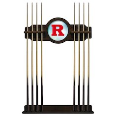Rutgers Cue Rack in Navajo Finish