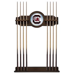 South Carolina Cue Rack in Navajo Finish
