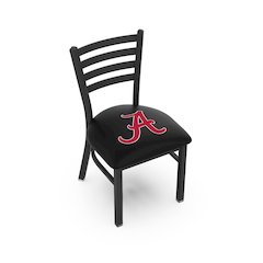 L00418 Alabama 18" Chair with Black Wrinkle Finish