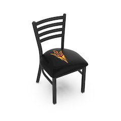 L00418 Arizona State (Sparky) 18" Chair with Black Wrinkle Finish