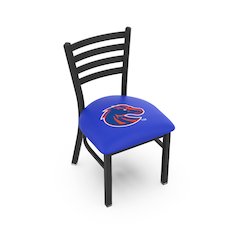 L00418 Boise State 18" Chair with Black Wrinkle Finish