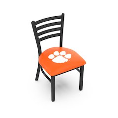 L00418 Clemson 18" Chair with Black Wrinkle Finish