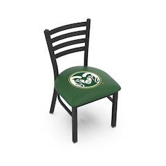 L00418 Colorado State 18" Chair with Black Wrinkle Finish