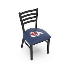 L00418 Fresno State 18" Chair with Black Wrinkle Finish