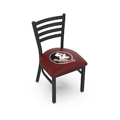 L00418 Florida State (Head) 18" Chair with Black Wrinkle Finish