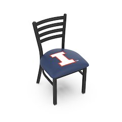 L00418 Illinois 18" Chair with Black Wrinkle Finish