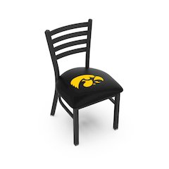 L00418 Iowa 18" Chair with Black Wrinkle Finish