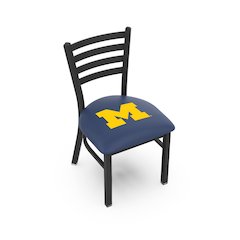 L00418 Michigan 18" Chair with Black Wrinkle Finish