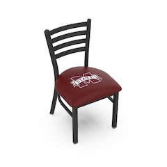 L00418 Mississippi State 18" Chair with Black Wrinkle Finish