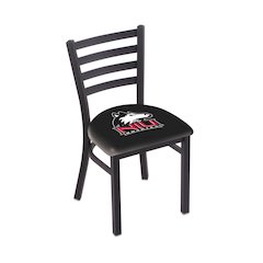 L00418 Northern Illinois 18" Chair with Black Wrinkle Finish