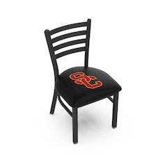 L00418 USC Trojans 18" Chair with Black Wrinkle Finish