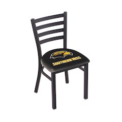 L00418 Southern Miss 18" Chair with Black Wrinkle Finish