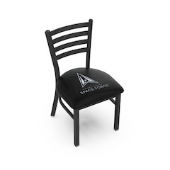 U.S. Space Force 18" Chair with Black Wrinkle Finish