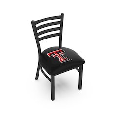 L00418 Texas Tech 18" Chair with Black Wrinkle Finish