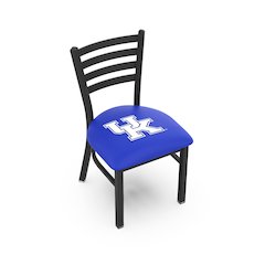 L00418 Kentucky "UK" 18" Chair with Black Wrinkle Finish