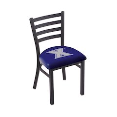 L00418 Xavier 18" Chair with Black Wrinkle Finish