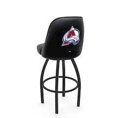 Logo Grizzly Colorado Avalanche Swivel Counter Stool