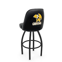Logo Grizzly Missouri Western State Swivel Counter Stool