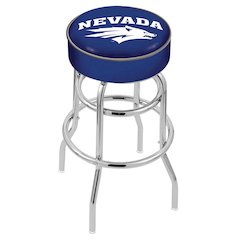 25" L7C1 - 4" Nevada Cushion Seat with Double-Ring Chrome Base Swivel Bar Stool by Holland Bar Stool Company