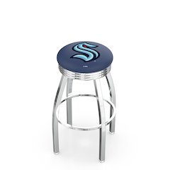 Seattle Kraken Bar Stool L8C3C25SeaKrk