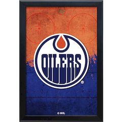 Edmonton Oilers 15.75" x 23.5" LED Snap Frame Lightbox