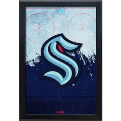 Seattle Kraken 15.75" x 23.5" LED Snap Frame Lightbox