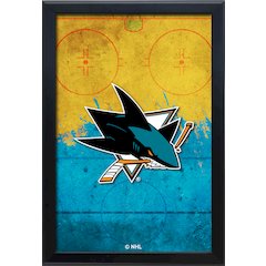 San Jose Sharks 15.75" x 23.5" LED Snap Frame Lightbox