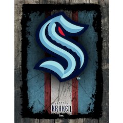 Seattle Kraken Logo Canvas LCnvs1520-02SeaKrk
