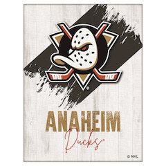 Anaheim Ducks 15" x 20" Canvas Wall Art